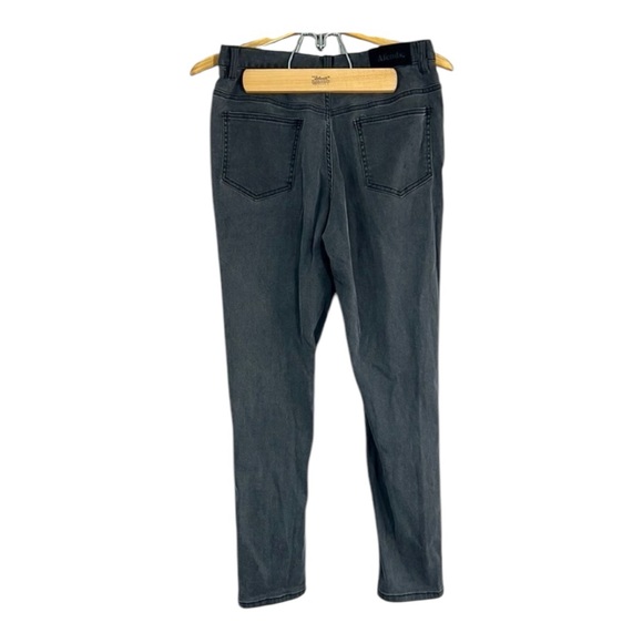 Afends Faded Black Distressed Skinny Stretch Jeans Size 8 - Picture 4 of 7